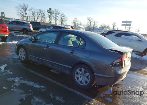 2011 Honda Civic Lx из США, поврежденный, VIN 19XFA1F50BE032702